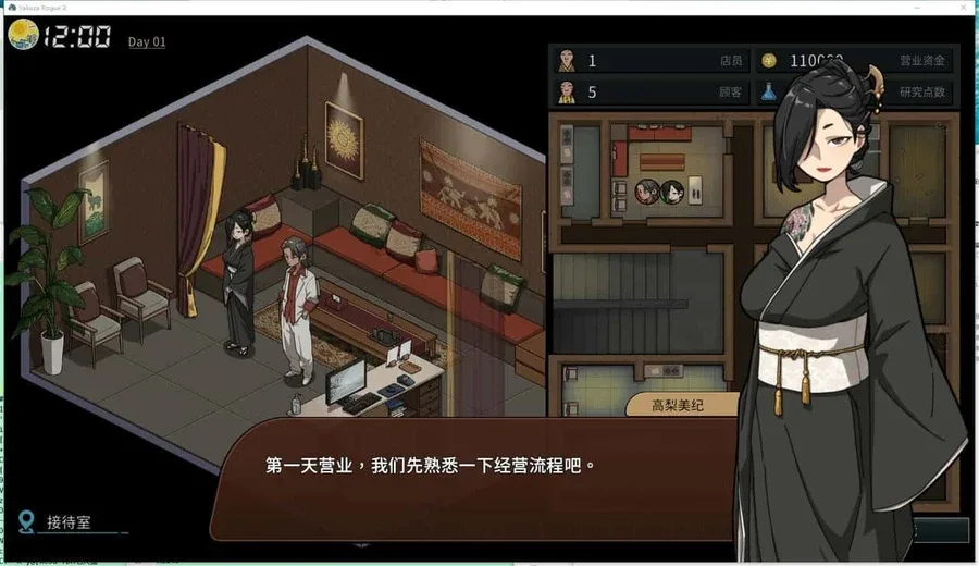 古式按摩店 角色路线 页面配图