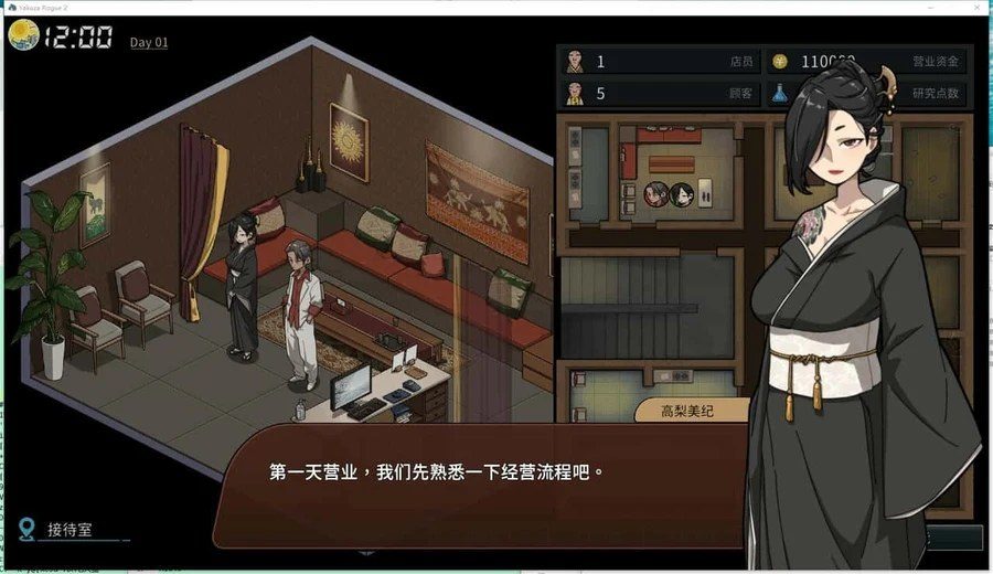 古式按摩店 角色养成 资料图 1